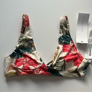 NWT Rip Curl Reversible Bikini Top